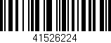 Código de barras (EAN, GTIN, SKU, ISBN): '41526224'