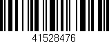Código de barras (EAN, GTIN, SKU, ISBN): '41528476'