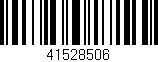 Código de barras (EAN, GTIN, SKU, ISBN): '41528506'