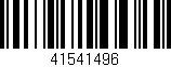 Código de barras (EAN, GTIN, SKU, ISBN): '41541496'