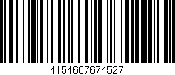 Código de barras (EAN, GTIN, SKU, ISBN): '4154667674527'
