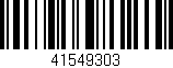 Código de barras (EAN, GTIN, SKU, ISBN): '41549303'