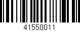 Código de barras (EAN, GTIN, SKU, ISBN): '41550011'