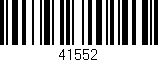 Código de barras (EAN, GTIN, SKU, ISBN): '41552'