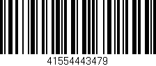 Código de barras (EAN, GTIN, SKU, ISBN): '41554443479'
