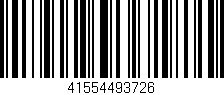 Código de barras (EAN, GTIN, SKU, ISBN): '41554493726'