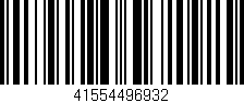 Código de barras (EAN, GTIN, SKU, ISBN): '41554496932'
