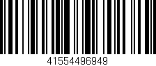 Código de barras (EAN, GTIN, SKU, ISBN): '41554496949'