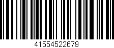 Código de barras (EAN, GTIN, SKU, ISBN): '41554522679'