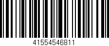 Código de barras (EAN, GTIN, SKU, ISBN): '41554546811'