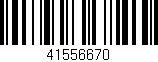 Código de barras (EAN, GTIN, SKU, ISBN): '41556670'