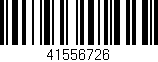 Código de barras (EAN, GTIN, SKU, ISBN): '41556726'
