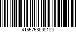 Código de barras (EAN, GTIN, SKU, ISBN): '4155756839193'