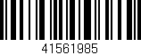 Código de barras (EAN, GTIN, SKU, ISBN): '41561985'