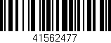 Código de barras (EAN, GTIN, SKU, ISBN): '41562477'
