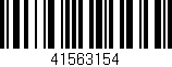Código de barras (EAN, GTIN, SKU, ISBN): '41563154'