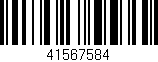 Código de barras (EAN, GTIN, SKU, ISBN): '41567584'