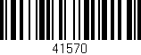 Código de barras (EAN, GTIN, SKU, ISBN): '41570'