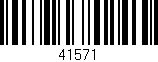 Código de barras (EAN, GTIN, SKU, ISBN): '41571'