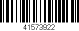 Código de barras (EAN, GTIN, SKU, ISBN): '41573922'
