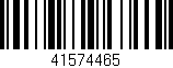 Código de barras (EAN, GTIN, SKU, ISBN): '41574465'