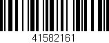 Código de barras (EAN, GTIN, SKU, ISBN): '41582161'