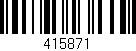 Código de barras (EAN, GTIN, SKU, ISBN): '415871'