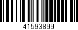 Código de barras (EAN, GTIN, SKU, ISBN): '41593899'