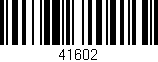 Código de barras (EAN, GTIN, SKU, ISBN): '41602'