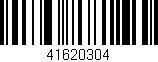 Código de barras (EAN, GTIN, SKU, ISBN): '41620304'
