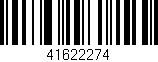 Código de barras (EAN, GTIN, SKU, ISBN): '41622274'