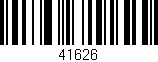 Código de barras (EAN, GTIN, SKU, ISBN): '41626'
