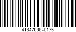 Código de barras (EAN, GTIN, SKU, ISBN): '4164703840175'