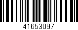 Código de barras (EAN, GTIN, SKU, ISBN): '41653097'
