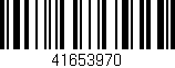 Código de barras (EAN, GTIN, SKU, ISBN): '41653970'