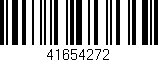Código de barras (EAN, GTIN, SKU, ISBN): '41654272'