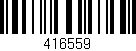 Código de barras (EAN, GTIN, SKU, ISBN): '416559'