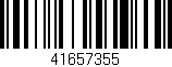 Código de barras (EAN, GTIN, SKU, ISBN): '41657355'