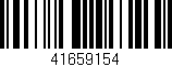 Código de barras (EAN, GTIN, SKU, ISBN): '41659154'