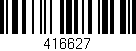 Código de barras (EAN, GTIN, SKU, ISBN): '416627'