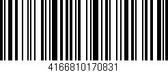 Código de barras (EAN, GTIN, SKU, ISBN): '4166810170831'