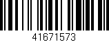 Código de barras (EAN, GTIN, SKU, ISBN): '41671573'