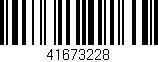 Código de barras (EAN, GTIN, SKU, ISBN): '41673228'