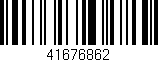 Código de barras (EAN, GTIN, SKU, ISBN): '41676862'
