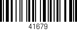 Código de barras (EAN, GTIN, SKU, ISBN): '41679'