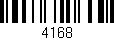 Código de barras (EAN, GTIN, SKU, ISBN): '4168'