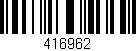 Código de barras (EAN, GTIN, SKU, ISBN): '416962'