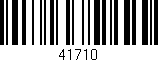 Código de barras (EAN, GTIN, SKU, ISBN): '41710'