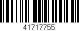 Código de barras (EAN, GTIN, SKU, ISBN): '41717755'
