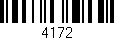 Código de barras (EAN, GTIN, SKU, ISBN): '4172'